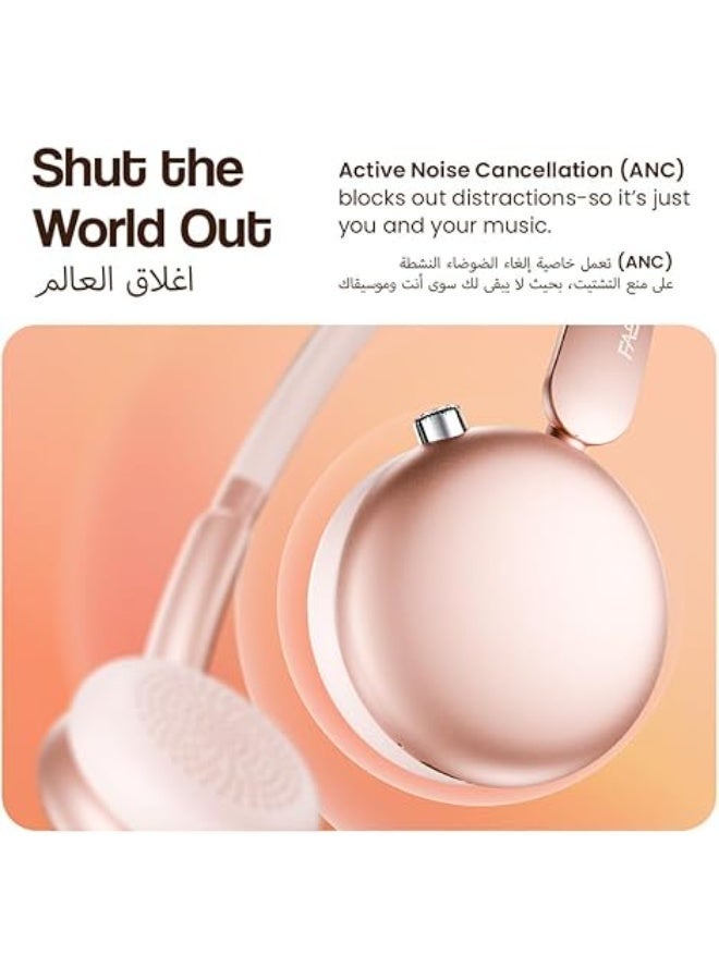 Faster S7 Soluna Wireless Headphones, Bluetooth 5.4 Headset, 43H Playtime (32H with ANC), Over - Image 2