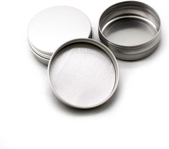 2-PACK ALUMINUM TIN CASES FOR LOTION BARS, SOAP, SHAMPOO, CONDITIONER, AND DIY BALMS  TRAVEL-FRIENDLY, LEAK-PROOF, AND DURABLE  PERFECT FOR TOILETRIES AND ON-THE-GO USE