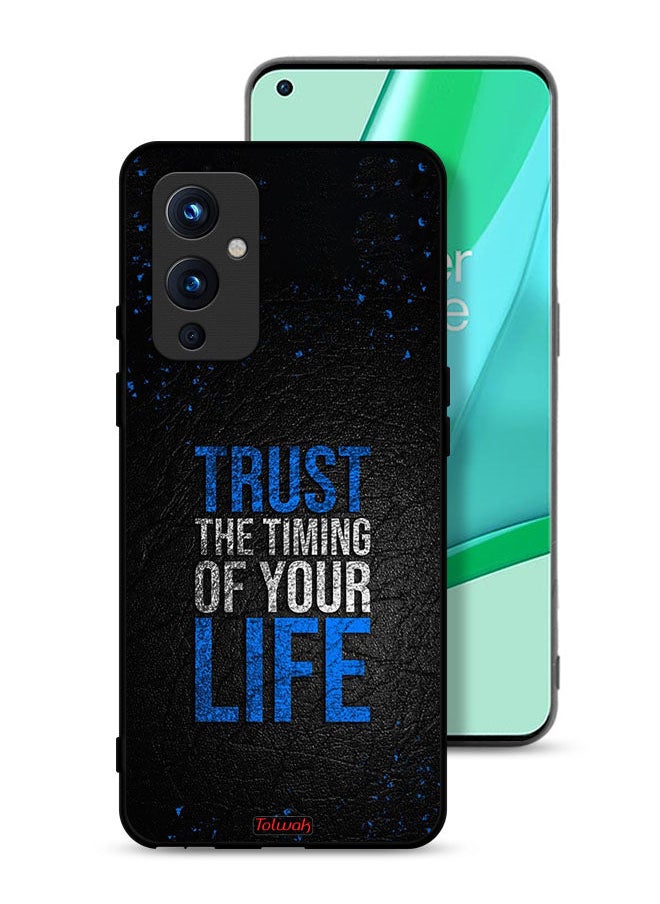 Tolwak OnePlus 9 5G Protective Case Cover Trust The Timing Of Your Life  - Image 1