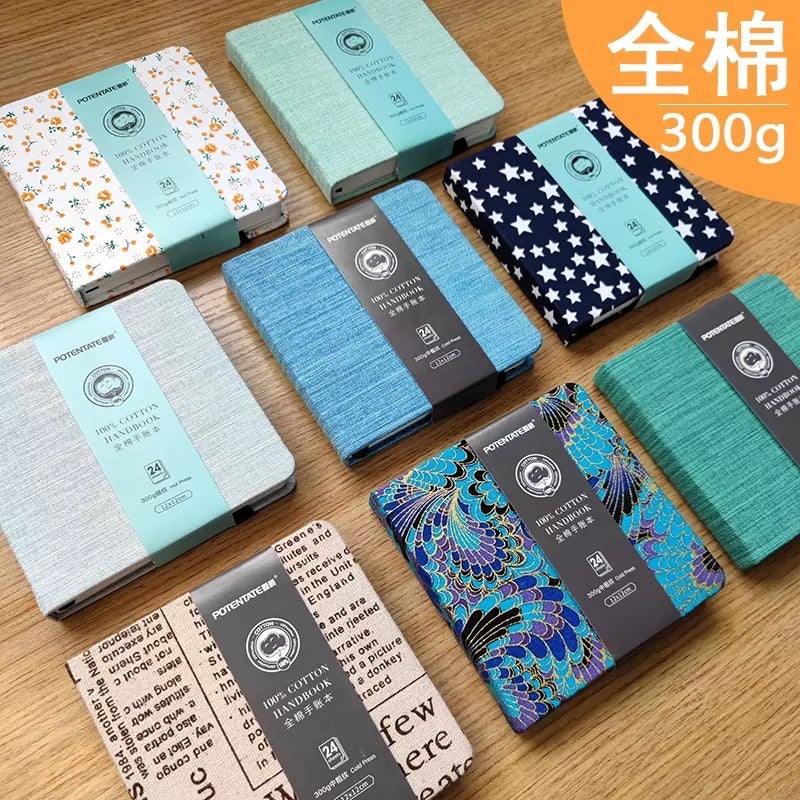 Zunjue Cotton Watercolor 300G College Fabric Square Hand Book Fine Medium Thick Texture Variety Of Cover - Image 5