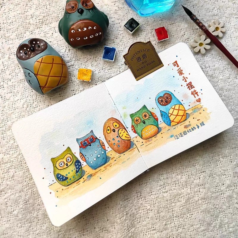 Zunjue Cotton Watercolor 300G College Fabric Square Hand Book Fine Medium Thick Texture Variety Of Cover - Image 4