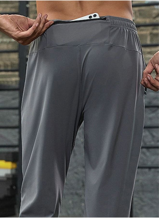 النبلاء الرحل - سروال الجري المخروطي المخروطي DRI-Fit  بنطال رياضي - Image 1