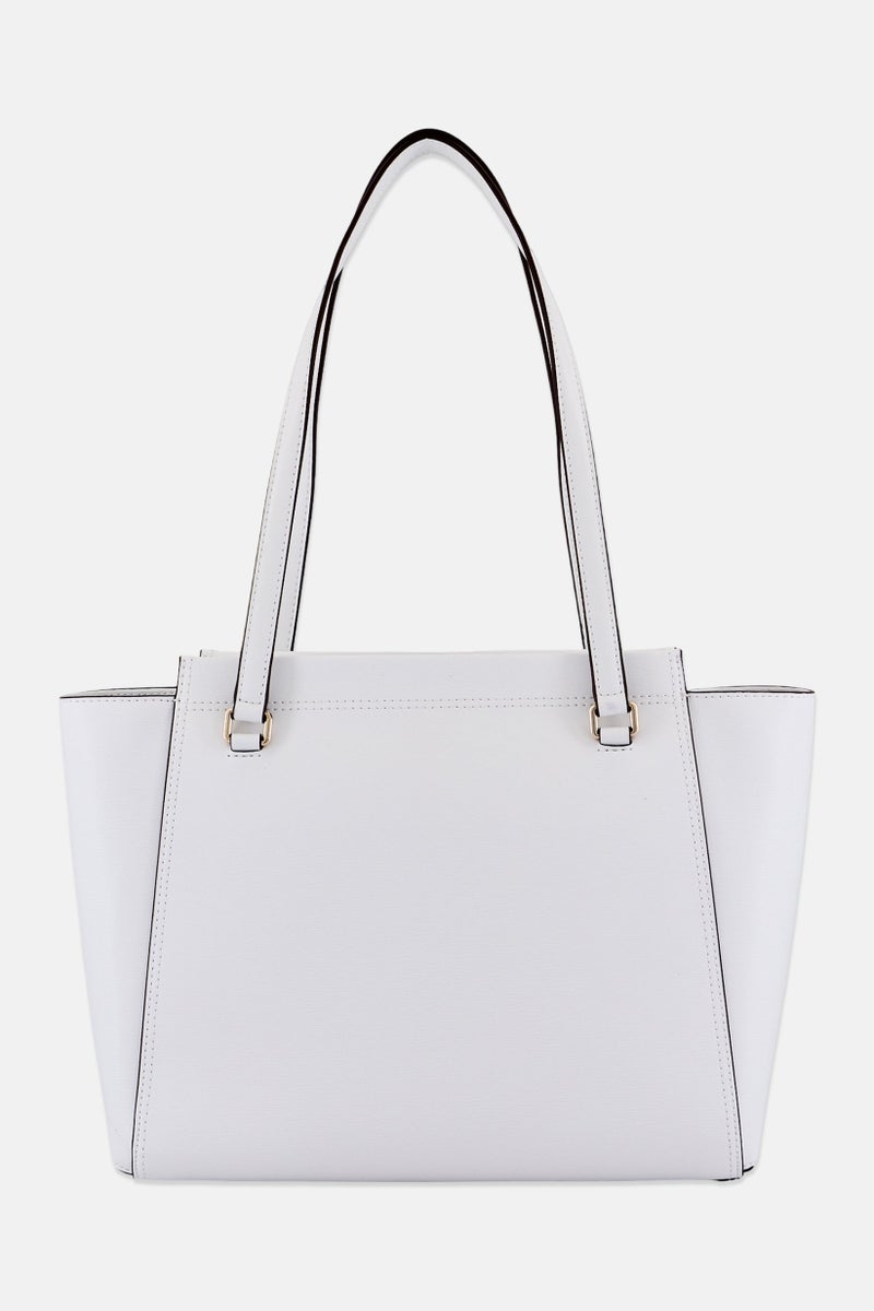 DKNY Women Chelsea Medium Tote Bag, White - Image 4