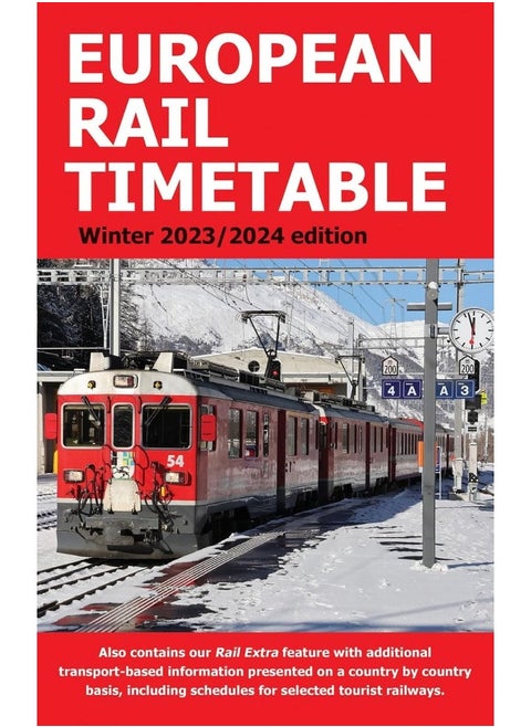 European Rail Timetable Winter 2023-2024