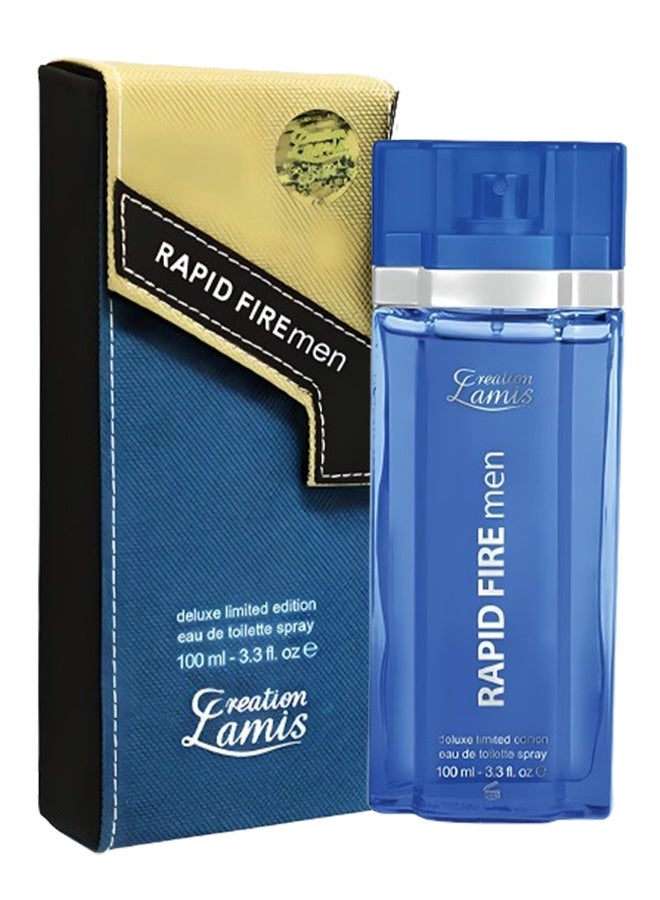 كرياشن لاميس 8 قطع عطر رابيد فاير للرجال 100 مل - Image 2