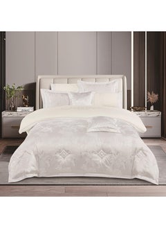 Stargold Comforter Set Extra Soft Lace Jacquard Comforter King Size Microfiber Printed 8 Pieces Set  - Image 1