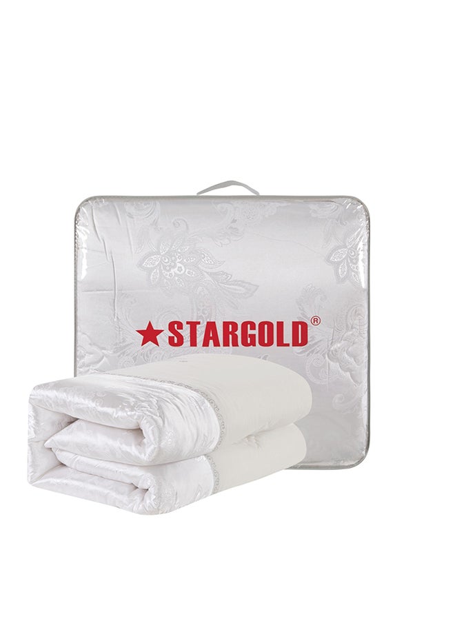 Stargold طقم لحاف من قماش الجاكار الناعم للغاية مقاس كينج من الألياف الدقيقة المطبوعة مكون من 8 قطع  - Image 5