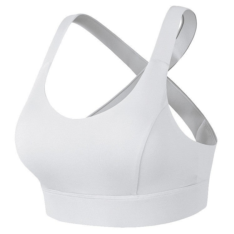 One-Cup Large-Breasted Fitness Underwear Push-Up Comfortable Sports Bra Running Yoga Quick-Drying Vest - Image 3