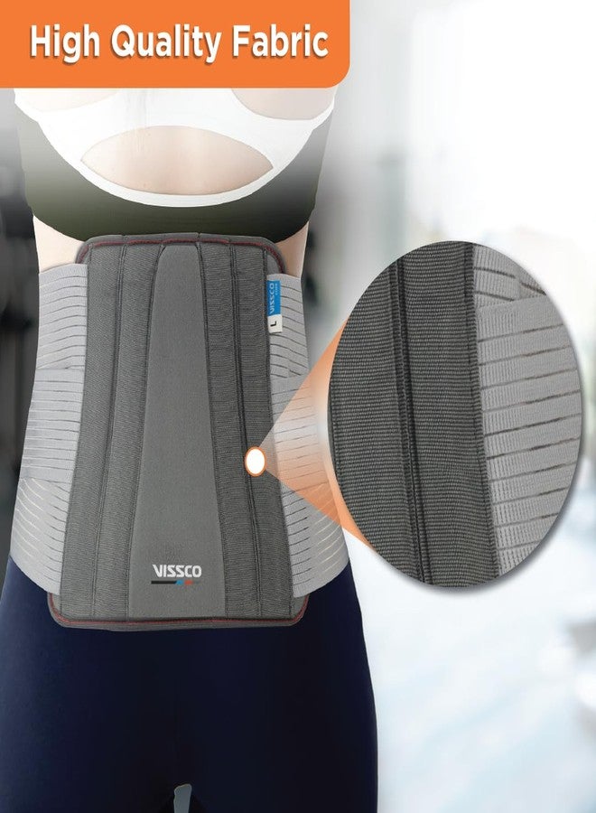 Vissco CoreLite Contoured LS Belt for Back Pain Relief, Lower Back support for Women and Men - XL - Image 2