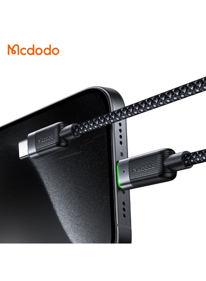 مكدودو كابل ماكدودو مغناطيسي ذاتي اللف USB-C إلى USB-C بطول 1.2 متر – شحن سريع بتصميم ذكي قابل للطي - Image 5
