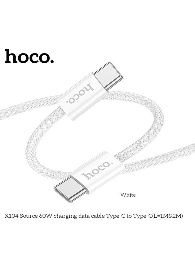 X104 Source 60W charging data cable Type-C to Type-C(L=1M)