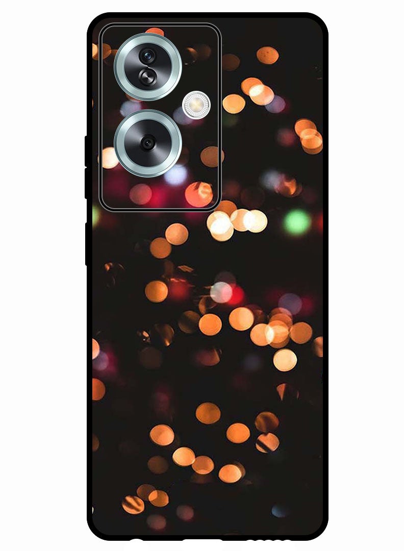 Theodor Protective Case Anti Scratch Shock Proof Bumper Cover For Oppo A2 Colourful Lights - Image 1