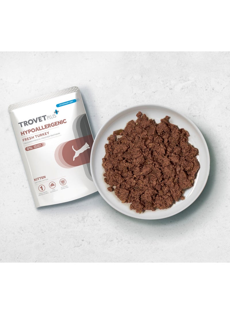 Trovet Trovet Plus Cat Pouch Kitten Hypoallaergrnic Turkey 85g - Image 2