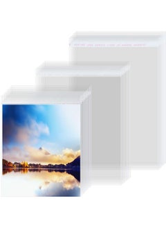 Zonon 3 Mil Thick Crystal Clear Sleeves No Acid Storage Bags Transparent Sealing Bag For Art Photo Prints Framing Mats Mattes 5 X 7 Inch 8 X 10 Inch 11 X 14 Inch (60 Pieces)  - Image 1
