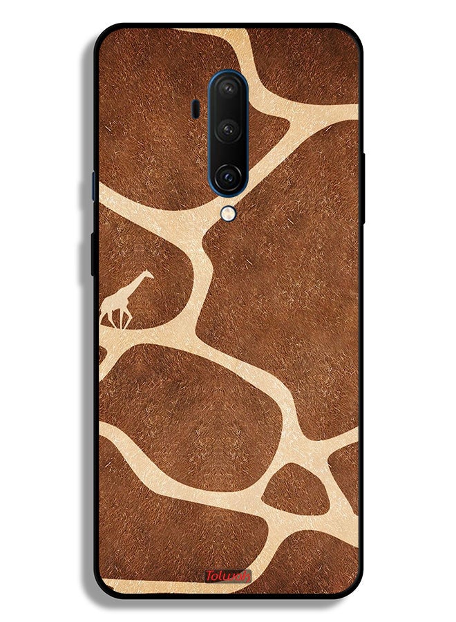 Tolwak OnePlus 7T Pro Protective Case Cover Giraffe Skin - Image 2