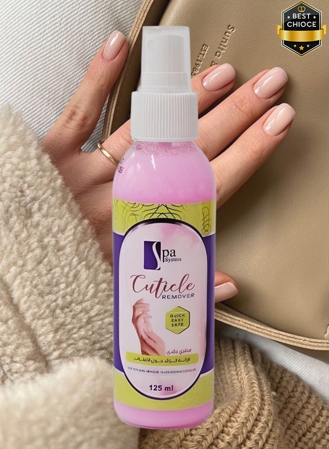 Spa System 3 Pieces Cuticle Remover Quick Easy And Safe 125ml - Image 2