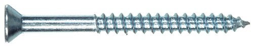 Hillman The Hillman Group 40123 10Inch x 1Inch Flat Head Phillips Wood Screw 100Pack