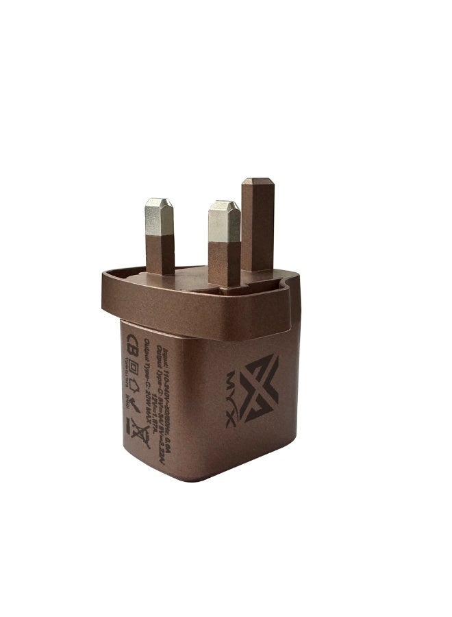 MYX QuickVolt 20W GaN Fast Charger | Sleek Design | Intelligent Charging for iOS & Android - Image 5