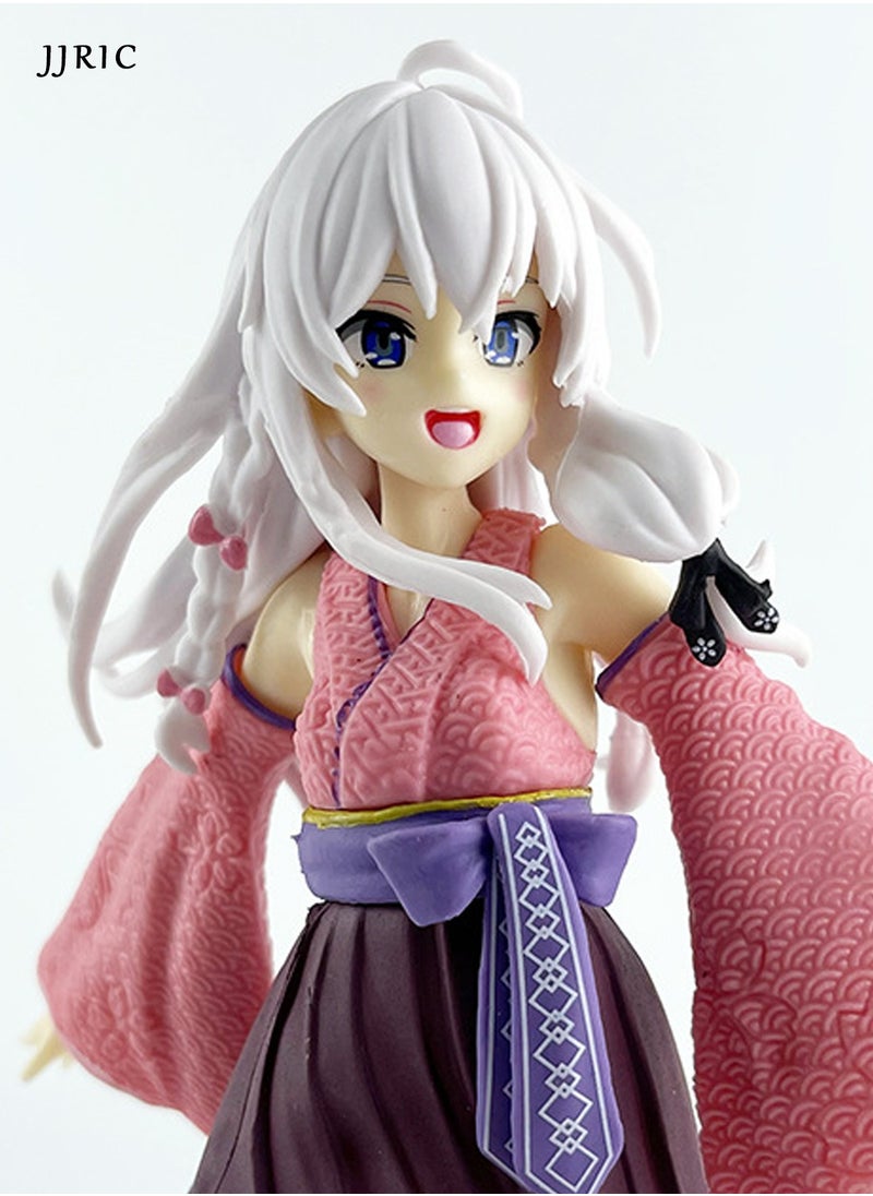 JJRIC Anime character figures Irena from Witch's Journey Cute 2D girl model Exquisite collection ornaments  - Image 1