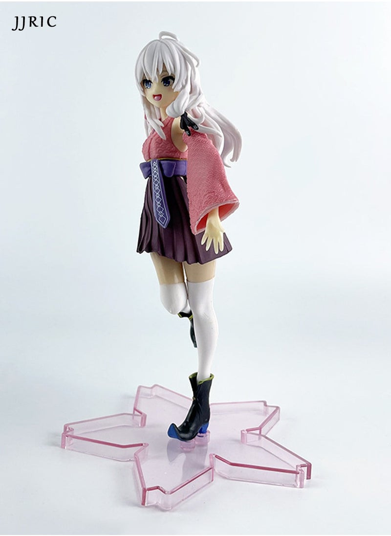 JJRIC Anime character figures Irena from Witch's Journey Cute 2D girl model Exquisite collection ornaments  - Image 2