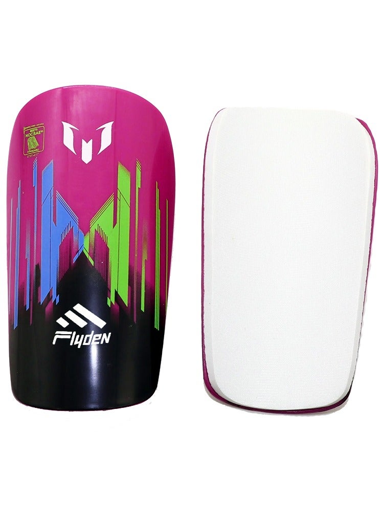 فلايدين شنكار قدم واقي للساق لكرة القدم، فوشيا - Image 2