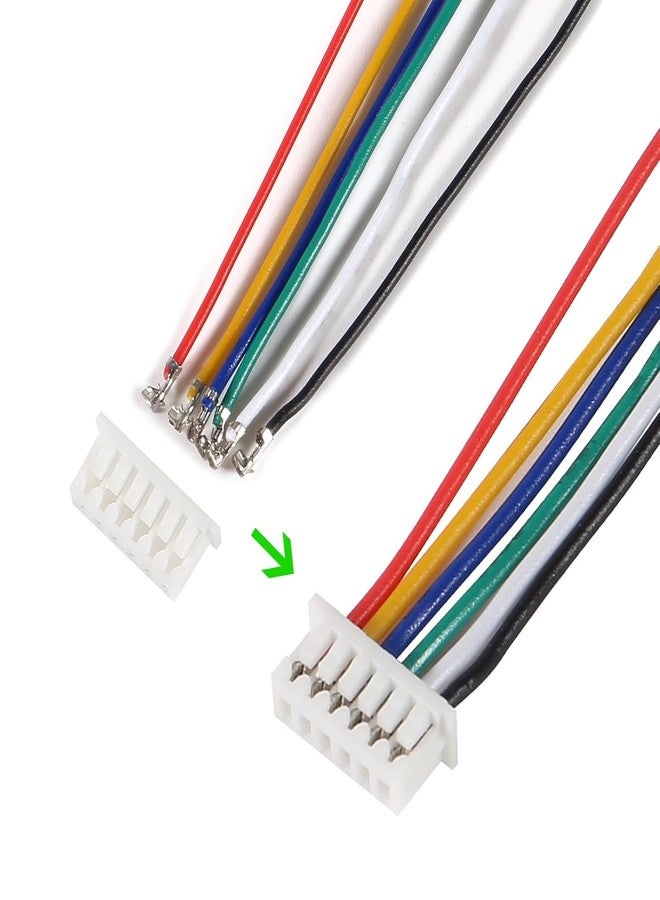 ACEIRMC 1.25mm Connectors Plug Kit 1.25mm Pitch Connectors and Pre-Crimped Cables Compatible with JST Molex PicoBlade 1.25mm 15cm Pre-Crimped Cable Wire - Image 5