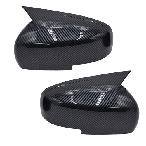 KMH Batman Style Car Mirror Covers Compatible with The Grand Vitara - Car Accessories - (Carbon Fiber) Set 2 Pcs - Image 1
