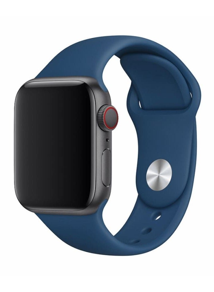 DEVIA Deluxe Strap Sport  Band 44mm  - Blue Horizon