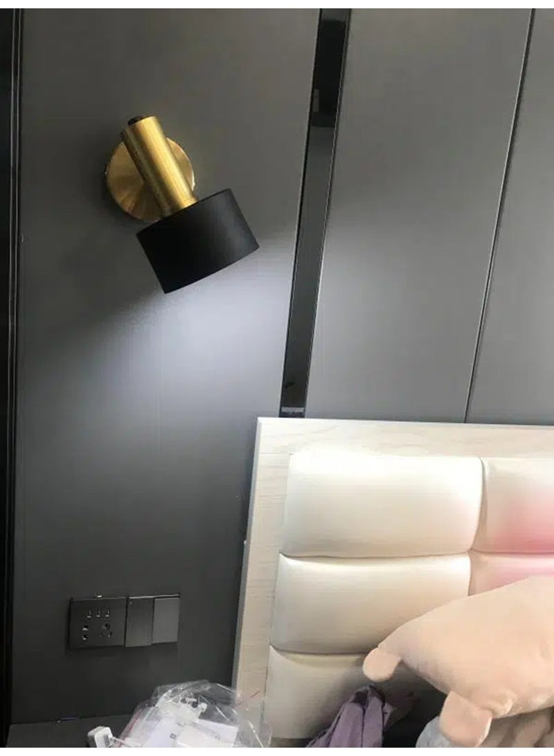 Wmlamz Pack of 2 Wireless battery power Fashion Wall Lighting with Remote, Study Porch Staircase Bedroom Smart No Wiring Wall Sconce - Image 2