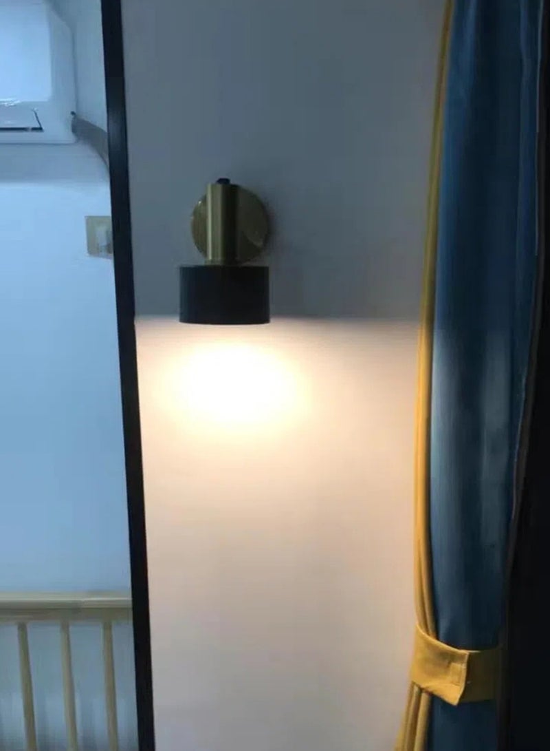 Wmlamz Pack of 2 Wireless battery power Fashion Wall Lighting with Remote, Study Porch Staircase Bedroom Smart No Wiring Wall Sconce - Image 4