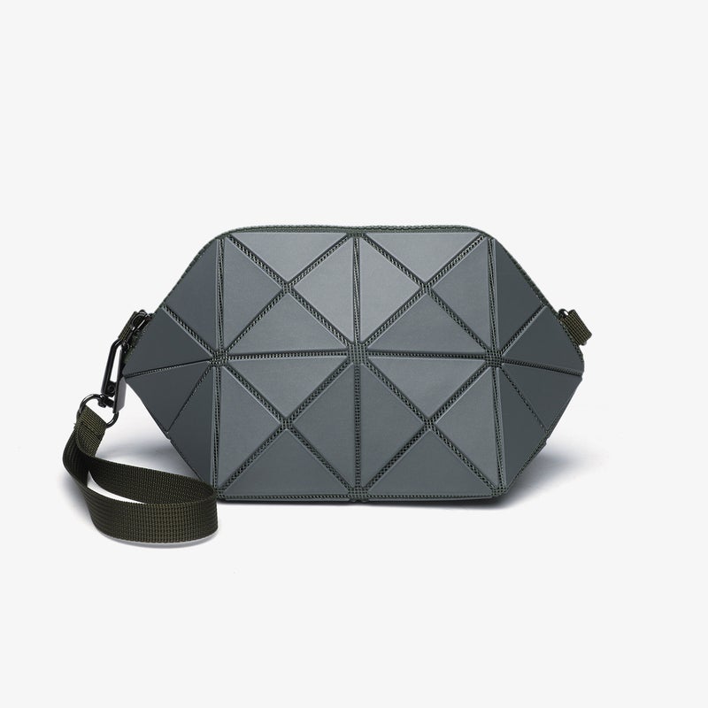 Limited Edition Shell Bag, Fashionable And Simple Shoulder Crossbody Bag, Geometric Quilted Bag, Hand-Held Lipstick Bag - Image 1