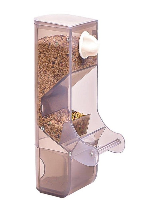 Yamibobo Automatic Bird Feeder No-Mess Bird Feeder Parrot Feeder Cage Accessories for Budgerigar Canary Lovebord Finch Parakeet - Image 1