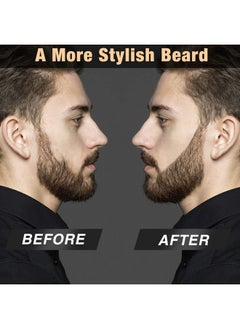 Beard Pencil Filler For Man Water Proof Beard Pen And Beard Brush Long Lasting Coverage Natural Finish Male Mustache Repair Shape Effective Enhance Facial Hair （Black） - pzsku/Z50E4B6252AC061DA672CZ/45/_/1696071626/cac5a689-97be-4fe4-bb9f-cf657de4d49c