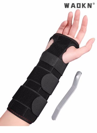 Adjustable Wrist Support Brace for Carpal Tunnel, Fits Both Hands, with Aluminum Splint Helps Relieve Tendinitis, Arthritis, Sprain, Athletic Pain - pzsku/Z50E4B69FCBD24C718C7DZ/45/_/1706683497/4bb73786-99ce-4b18-bbbe-3baf3a03a9ca