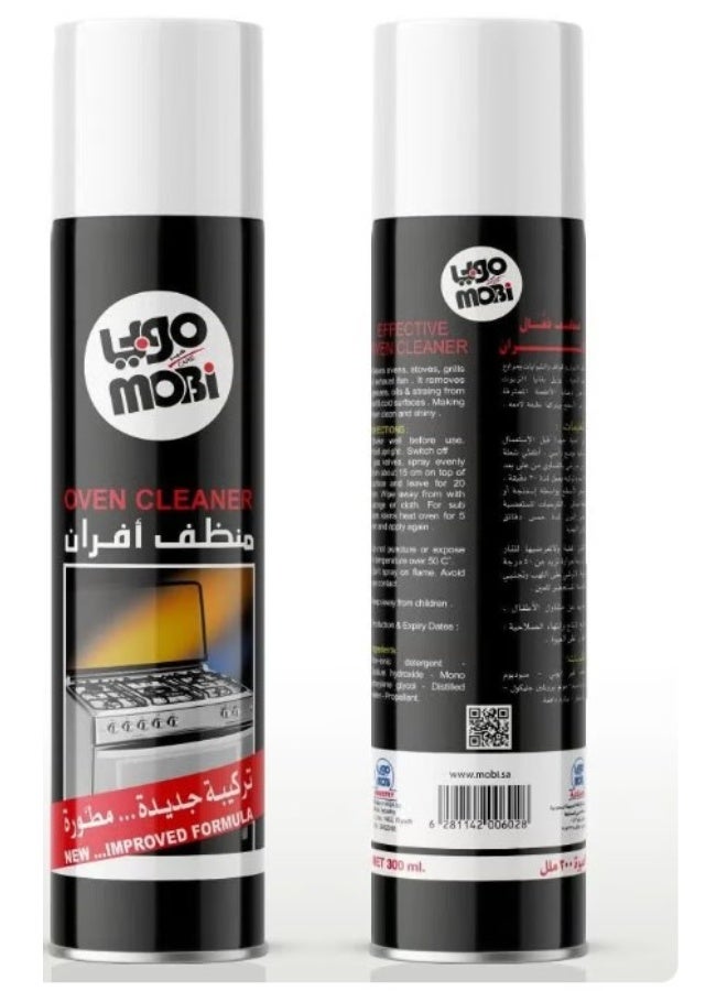موبي منظف أفران قوي لإزالة أصعب الدهون – 400 مل