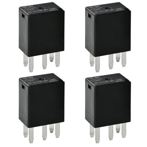 JOINAP Automotive Purpose Relays 301-1C-C-R1-U01-12VDC 5 PIN (4Pack) - Image 1