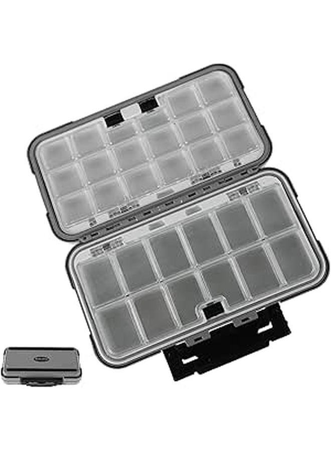 Large Jewelry Box Organizer with 30 Removable Compartments Flip Lid Travel Storage Case for Women - Image 1