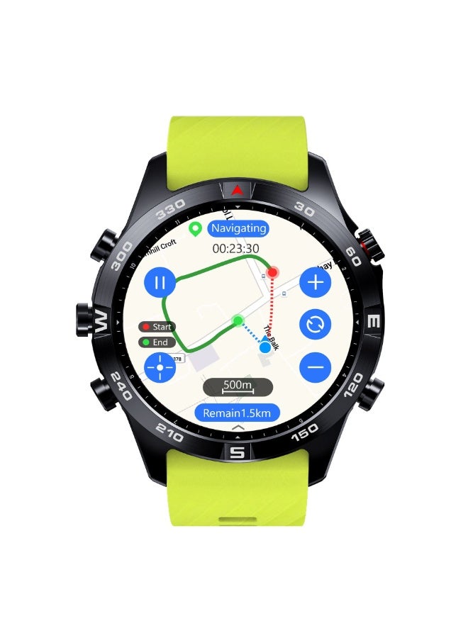 SUNROAD G7 Beidou GPS call and location data import heart rate monitoring voice intelligent outdoor watch