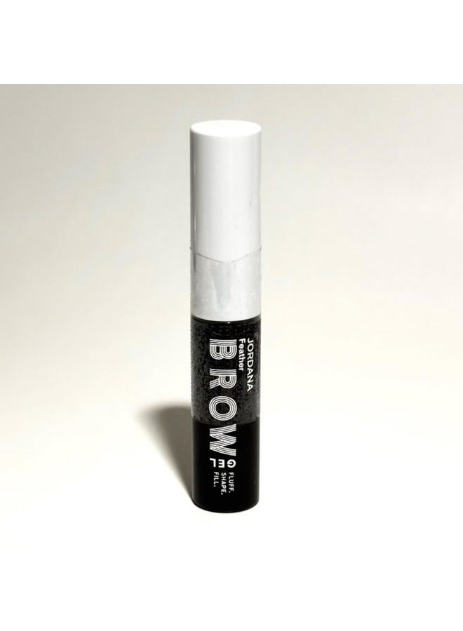 JORDANA 04 Espresso Brown Fluff Shape Fill Feather Brow Gel - Image 1