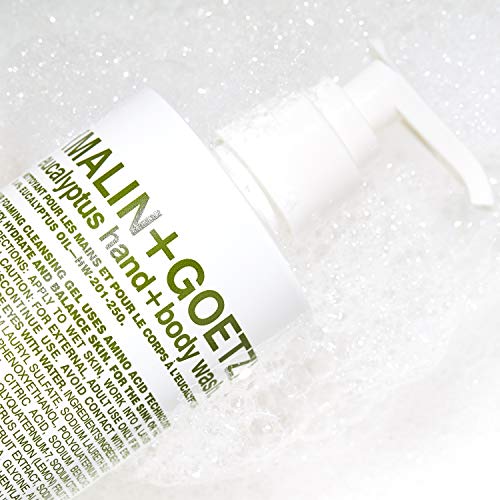 (MALIN+GOETZ) Malin + Goetz Eucalyptus Hand + Body Wash natural cleansing, purifying, hydrating hand & body wash. all skin types, dry, irritated, sensitive. No stripping/irritation. Cruelty-free & vegan 16 Fl oz - Image 4