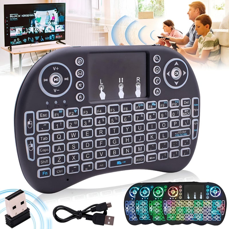 Wireless Combo - Compact Arabic English Keyboard and Mouse Set with Rechargeable Battery, Ultra Portability, Ideal for Office, Students, and Travelers Seeking Reliable Performance - Image 5