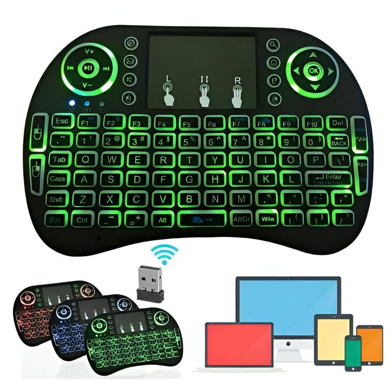 Wireless Combo - Compact Arabic English Keyboard and Mouse Set with Rechargeable Battery, Ultra Portability, Ideal for Office, Students, and Travelers Seeking Reliable Performance - Image 3