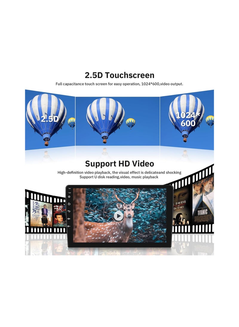 SHEZA STAR Android Car Stereo for Mercedes Benz C-Class C180 C200 C230 C250 C300 C350 W204 S204 2006-2011 2GB RAM 32GB ROM 9 Inch Support Apple Carplay MirrorLink WiFi BT, IPS Touch Screen with AHD Camera  - Image 3