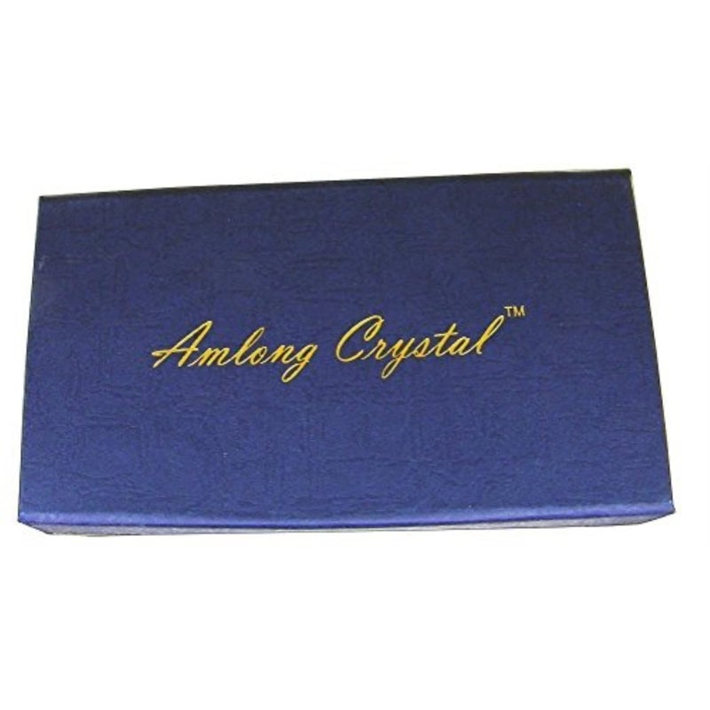 أملونج كريستال مجموعة كرة من الكريستال وحامل بتصميم أزهار - Image 2