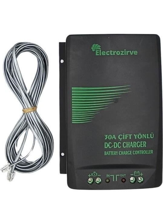 Elektro Zirve Bidirectional Dc-Dc 30A Battery Charge Controller + Display (With Boost Mode)  - Image 3
