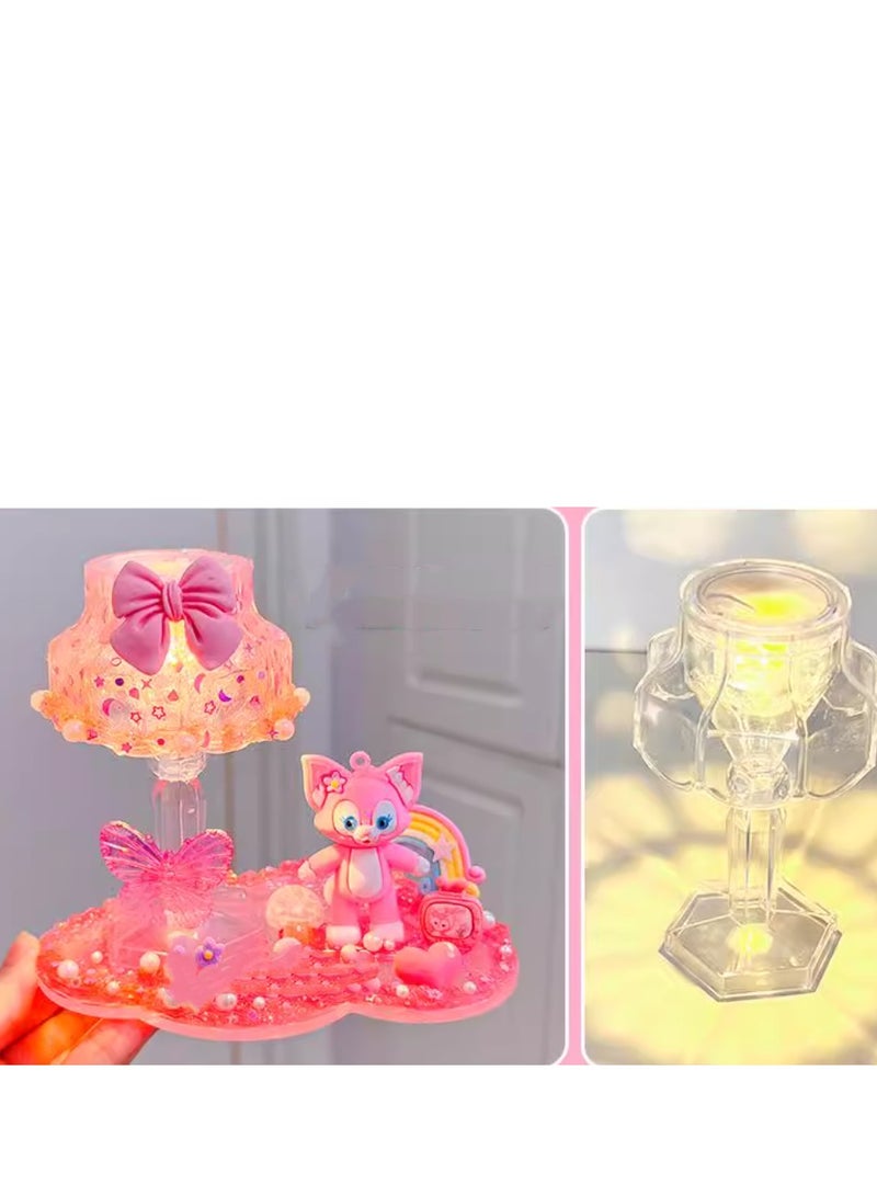 Starry Night Light Children's Girl Princess Material Pack Handmade Puzzle Toy Set - Image 2