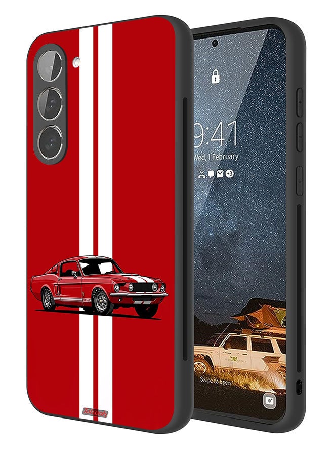 Tolwak Samsung Galaxy S23 Plus 5G Protective Case Cover Vintage Car Abstract Art - Image 1