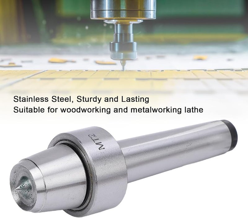 MT2 Wood Lathe Live Center Set Stainless Steel Ball Bearing for Wood and Metalworking - Image 5