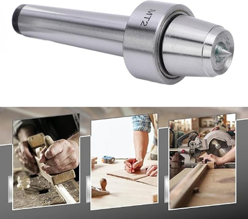 MT2 Wood Lathe Live Center Set Stainless Steel Ball Bearing for Wood and Metalworking - Image 3
