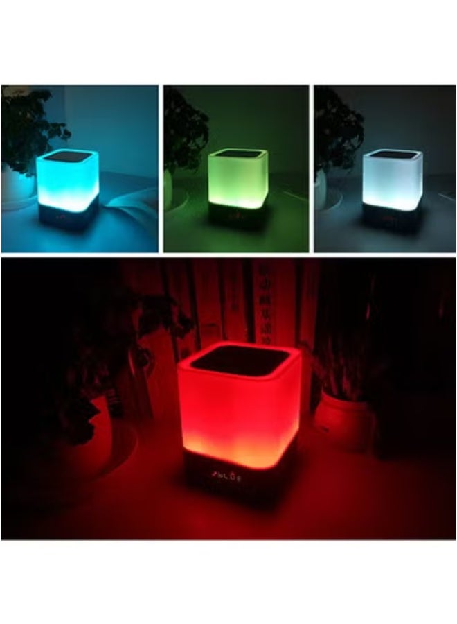 تايجر Wireless Quran Bluetooth Speaker with LED Touch Lamp & Remote – White Rechargeable Islamic Speaker with Full Quran Audio, Duas, and Nasheeds – Color-Changing Night Light – Portable, Easy-to-Use Muslim Gift for Home, Travel & Ramadan Decor  - Image 3